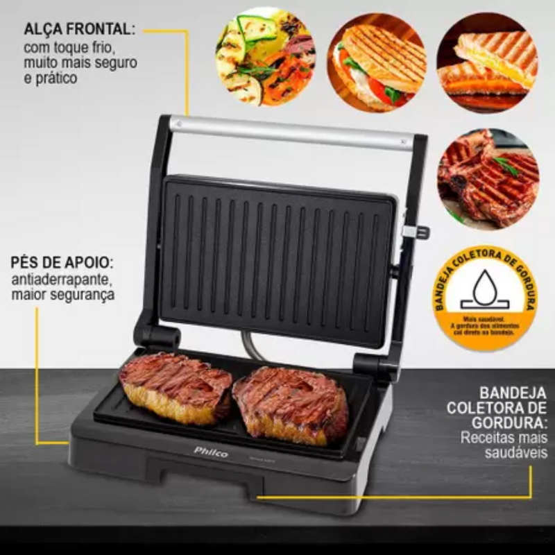 Sanduicheira Grill Press Diamante 1000w