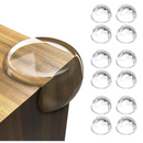 Protetores De Quina Canto Silicone Redondo Kit Protetor De Canto De Mesa