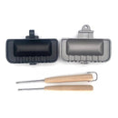 Prensa Sanduíche Dupla Face Panela 2 Compartimentos De Alumínio