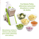 Cortador Fatiador Multifuncional 5 Funções para Cortar com Alta Qualidade