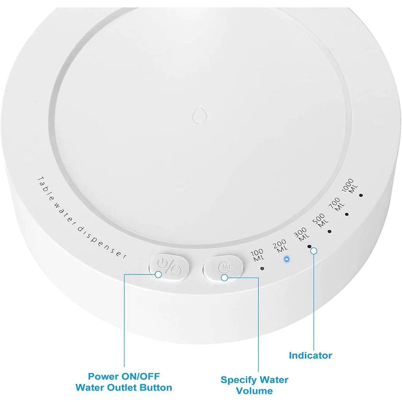 Distribuidor Automático Elétrico Portátil De Água De Mesa Bomba De Galão + Baú