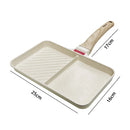 Frigideira Antidearente Dupla Multiuso Para usos Domésticos - Brinde um Pegador de Silicone.