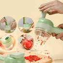 Cortador de legumes elétrico 4 em 1 - facilefuncional.com.br