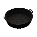 Cesta de Silicone para Air Fryer Reutilizável Antiaderente, Bandeja redonda Compre 1 Leve 2. - facilefuncional.com.br