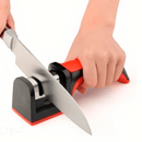 Afiador de Faca Multifuncional, Amolador, Utensílio Cozinha Profissional, 3 Segmentos. - facilefuncional.com.br