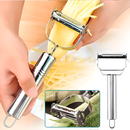 Descascador e Cortador Multifuncional - Aço Inoxidável - facilefuncional.com.br