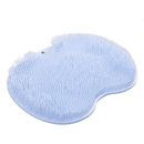 Esfoliante de chuveiro, massageador, anti-derrapante, tapete de banho, escova de limpeza nas costas e nos pês de silicone. - facilefuncional.com.br