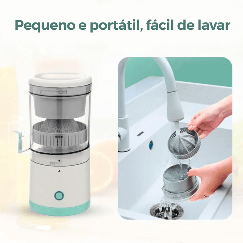 Espremedor Elétrico de Frutas Portátil Usb, Moderno, Prático, Sem Fio Portátil + BRINDE GRÁTIS! 🎁