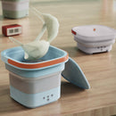 Maquina de lavar roupa portátil dobrável 4.5 litros com função centrifuga. - facilefuncional.com.br