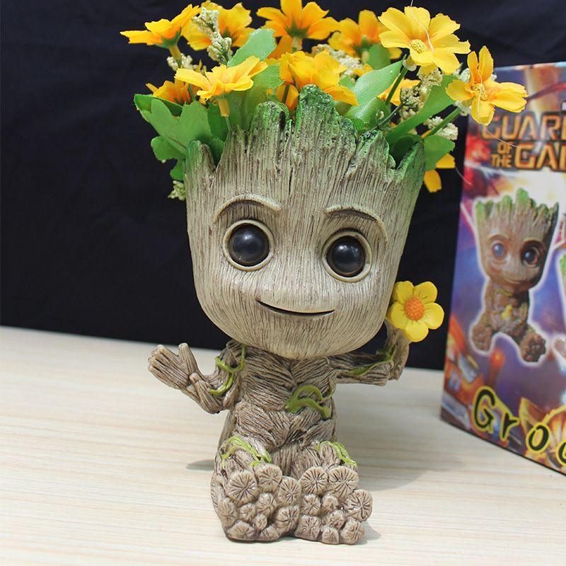 Vaso de flor ou caneca decorativa groot baby - facilefuncional.com.br