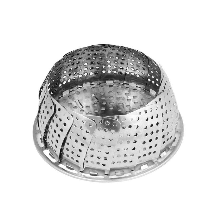 Cesto de cozimento a vapor de inox Para Legumes e Verduras. - facilefuncional.com.br