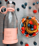 Copo liquidificador portátil elétrico sem fio, Fresh Juice. - facilefuncional.com.br