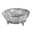 Cesto de cozimento a vapor de inox Para Legumes e Verduras. - facilefuncional.com.br